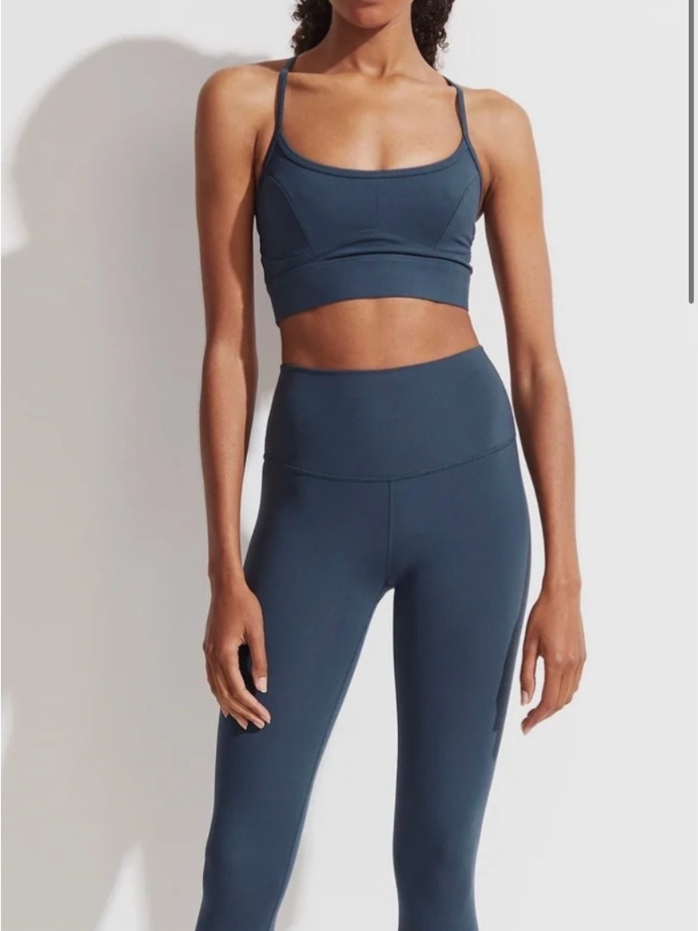Varley high rise 7/8 leggings sz m athletic Athleisure activewear